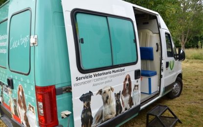 F. Varela: el móvil del servicio veterinario municipal estará en Ingeniero Allan