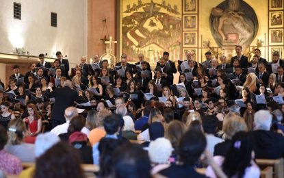 F. Varela: la Orquesta Sinfónica Municipal brindó un concierto en el Santuario Schoenstatt