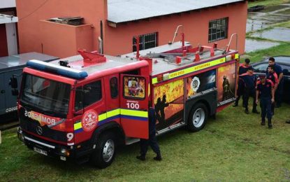 F. Varela: los Bomberos Voluntarios celebraron un nuevo aniversario