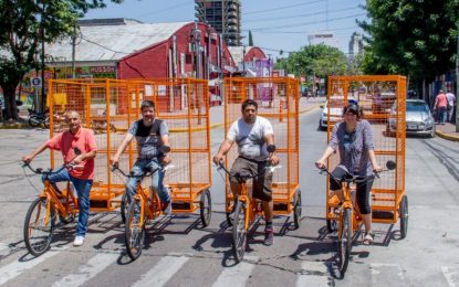 Berazategui: reemplazan carros tirados por caballos por bicis eléctricas