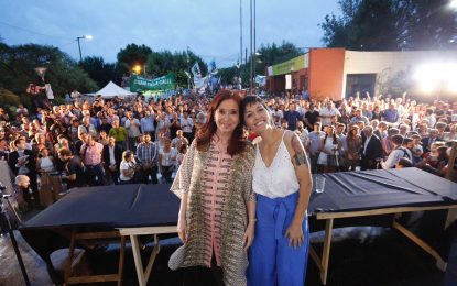 Mayra Mendoza: «Vamos a poner a Quilmes en sintonía con Provincia y Nación porque no hay proyecto local sin proyecto nacional»