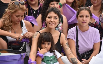 Mayra Mendoza: «Hoy no estamos todas, nos faltan esas compañeras que el patriarcado nos arrebató»