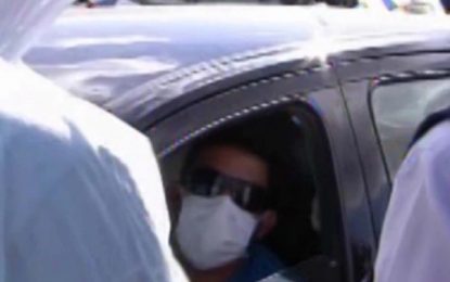 F. Varela: dio negativo de coronavirus el hombre detenido en el peaje de Hudson