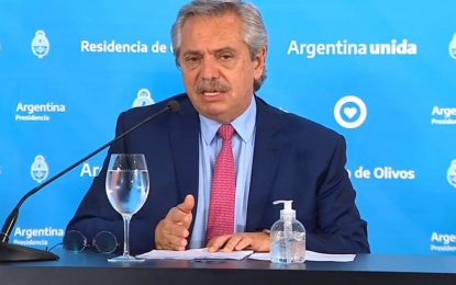 Alberto Fernández aclaró que la cuarentena continuará y en centros urbanos serán “más estrictos”