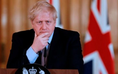 Internado por coronavirus, ahora Boris Johnson insta a la población a cumplir la cuarentena