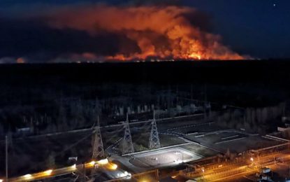 Alarma mundial: se reactiva la radiación en Chernobyl a causa de los incendios forestales