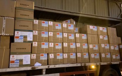 Llegó a Argentina un vuelo con insumos médicos desde China