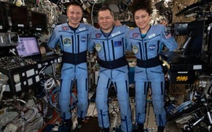 La reacción de tres astronautas que regresaron a la Tierra en plena pandemia