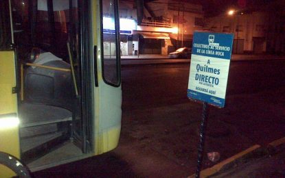 Implementan servicio de colectivos ida y vuelta de Quilmes y Bernal a Constitución