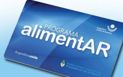 La tarjeta AlimentAR se cargará semanalmente durante la emergencia sanitaria