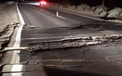 Impresionante terremoto hizo temblar a medio país