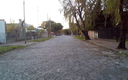 #FlorencioVarela | Puesta en valor de las calles empedradas en la zona céntrica del distrito