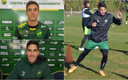 Alexis Soto, Kevin Gutiérrez y Tomás Cardona, los últimos tres refuerzos de Defensa y Justicia