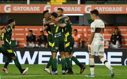 Defensa venció en Platense y ascendió al quinto puesto de la Liga