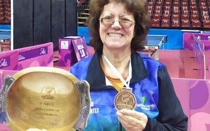 Silvia Boronat, la tenista de mesa varelense que sigue cosechando grandes logros