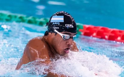 Sebastián Galleguillo arrasó en el Open Nacional de natación adaptada y obtuvo 5 medallas