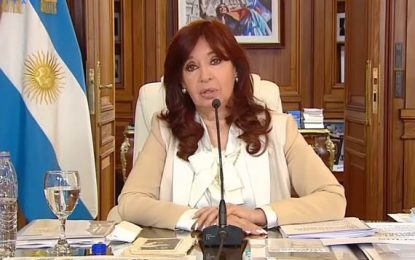 Cristina Kirchner: «Nada de lo que dijeron los fiscales fue probado»