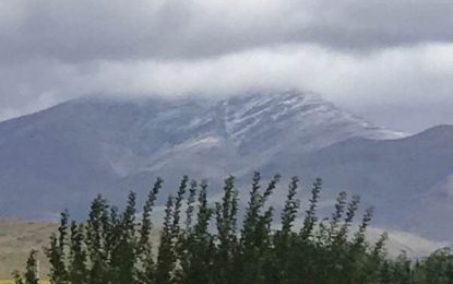 ¿Nieve en la provincia de Buenos Aires? Un cerro amaneció con un manto blanco en pleno febrero