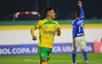 Copa Sudamericana | Con tres goles de Nicolás Fernández, Defensa y Justicia goleó a Millonarios y clasificó a los octavos de final