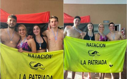 Cinco nadadores varelenses subieron al podio del metropolitano
