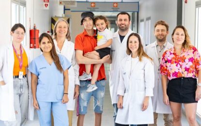Hospital El Cruce | Joven varelense recibió médula ósea de Eslovenia