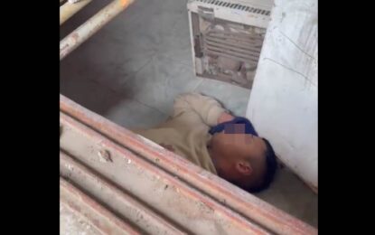 Entró a robar a una vivienda, se le cayó un mueble en la cabeza y quedó inconsciente