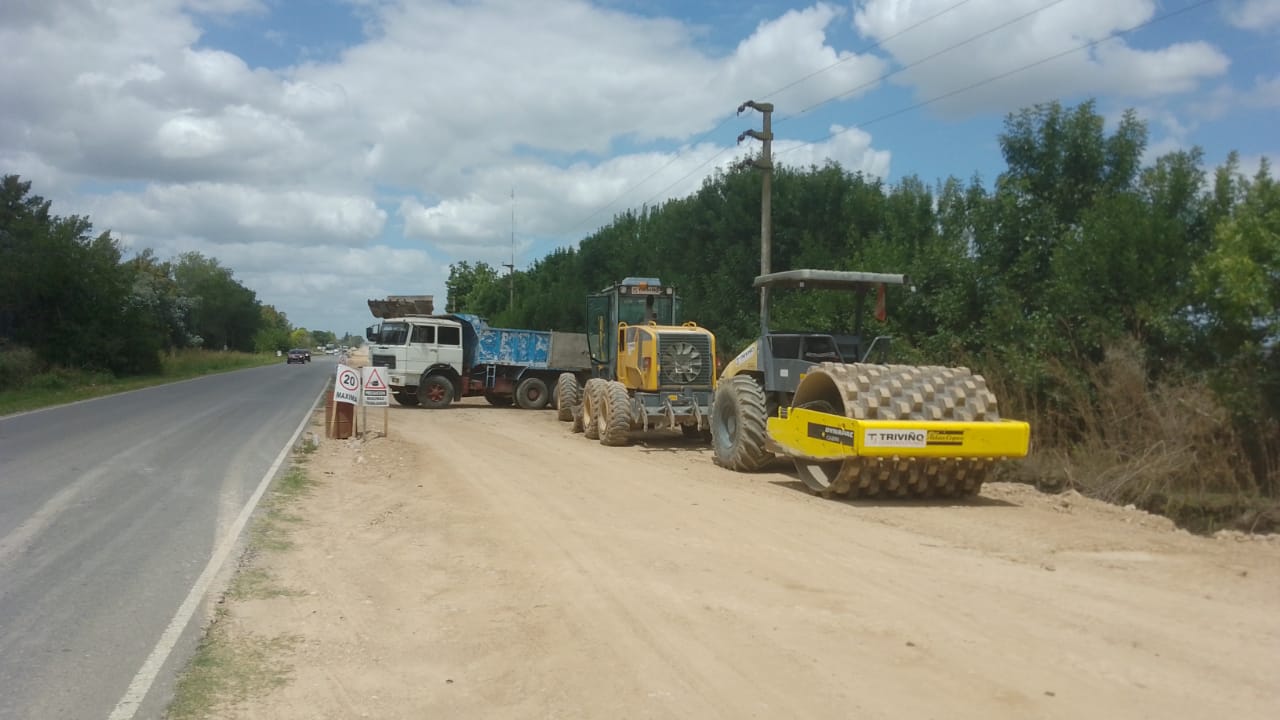 Progresaron las tareas de ampliación de la Ruta Provincial Nº53 en ...