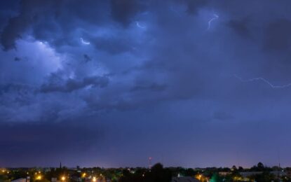 Semana con muchas lluvias y tormentas intensas