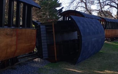 #LaPlata | Un vagón del tren de la República de los Niños descarriló y hay seis heridos