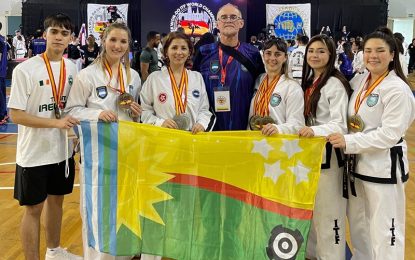 Varelenses campeones mundiales de Taekwondo 