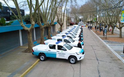 Faltante de insumos a nivel nacional demora la fabricación de patentes para rodados de la Guardia Comunal