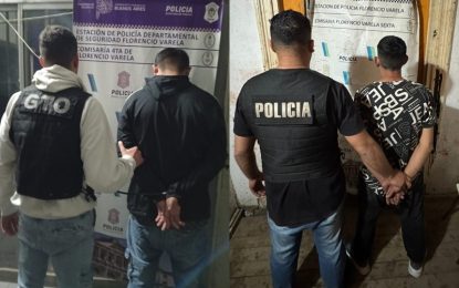 #FlorencioVarela | Allanamientos culminaron con la detención de dos sujetos