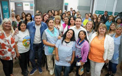 #FlorencioVarela | Andrés Watson entregó recursos a instituciones comunitarias y educativas descentralizadas