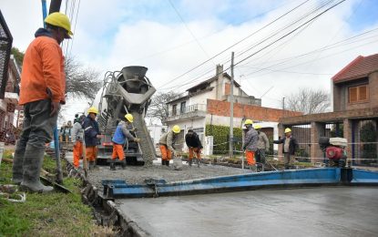 #FlorencioVarela | Segunda etapa de repavimentación de Monteagudo