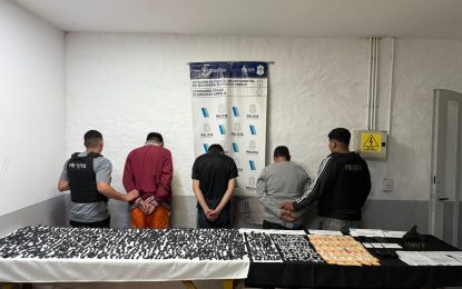 #FlorencioVarela | Desarticularon una banda que comercializaba estupefacientes