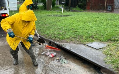 #FlorencioVarela | Relevamientos y limpieza por las lluvias