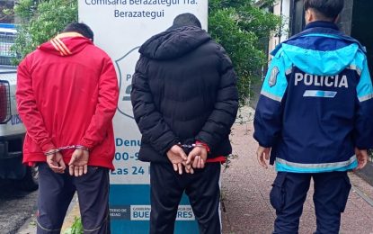 Intentaron asaltar a un vecino en Berazategui: dos detenidos