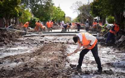 #Quilmes | Nuevos pavimentos en el barrio Monteverde de Villa La Florida