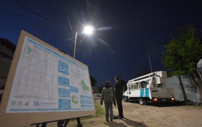 #FlorencioVarela | Modernización del alumbrado público en Las Malvinas