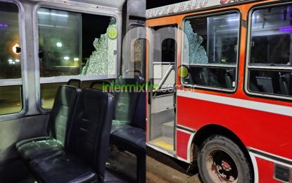 Apedrearon un interno de la línea 505 en Florencio Varela