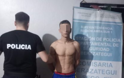 #Berazategui | Detuvieron a un prófugo acusado de homicidio y robo agravado