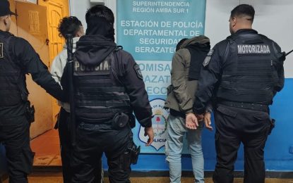 Detuvieron a dos hombres que habían robado un auto en Berazategui y fueron interceptados en Florencio Varela
