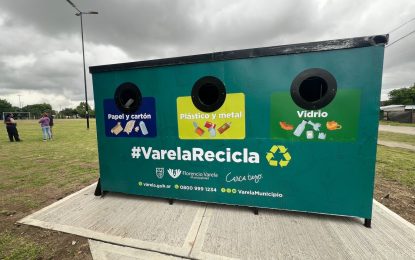 #FlorencioVarela | Nuevo punto ambiental en Lomas de Monteverde