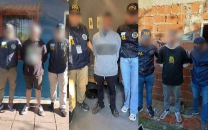 La Policía Federal desarticuló una banda acusada de vandalizar trenes con grafitis
