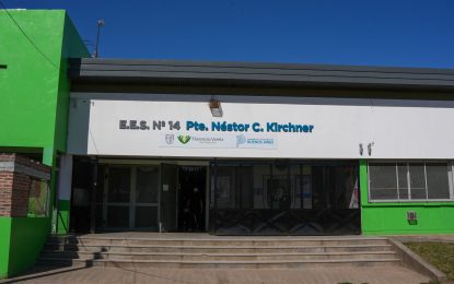 #FlorencioVarela | La comunidad educativa eligió el nombre “Pte. Néstor Carlos Kirchner” para la Secundaria Nº14