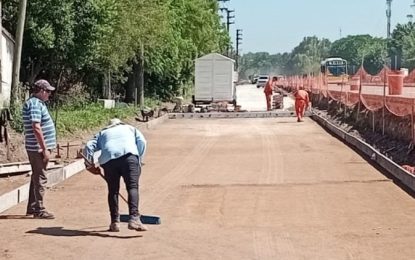 Intervenciones en la infraestructura vial de Florencio Varela