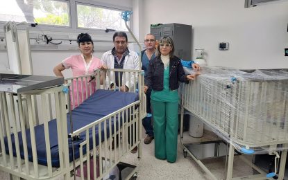 El Hospital Mi Pueblo incorporó dos nuevas cunas pediátricas para fortalecer la atención de emergencias