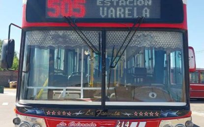 Florencio Varela llamó a licitación para poner en marcha un nuevo ramal de la Línea 505