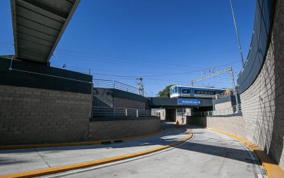El Municipio de Almirante Brown abrió el nuevo Paso Bajo Nivel de Rafael Calzada