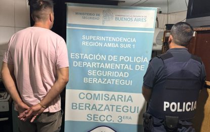 Detuvieron a un hombre por agredir y amenazar con un cuchillo a su expareja en Gutiérrez